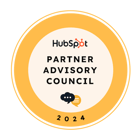 2024 HubSpot Partner Advisory Council Member Badge