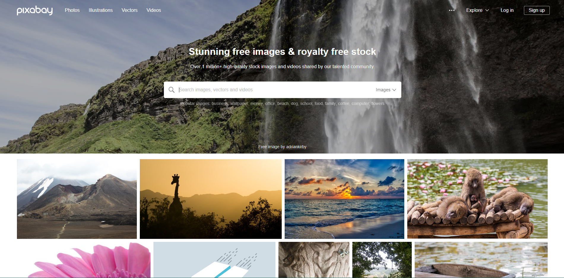 Pixabay-Screenshot