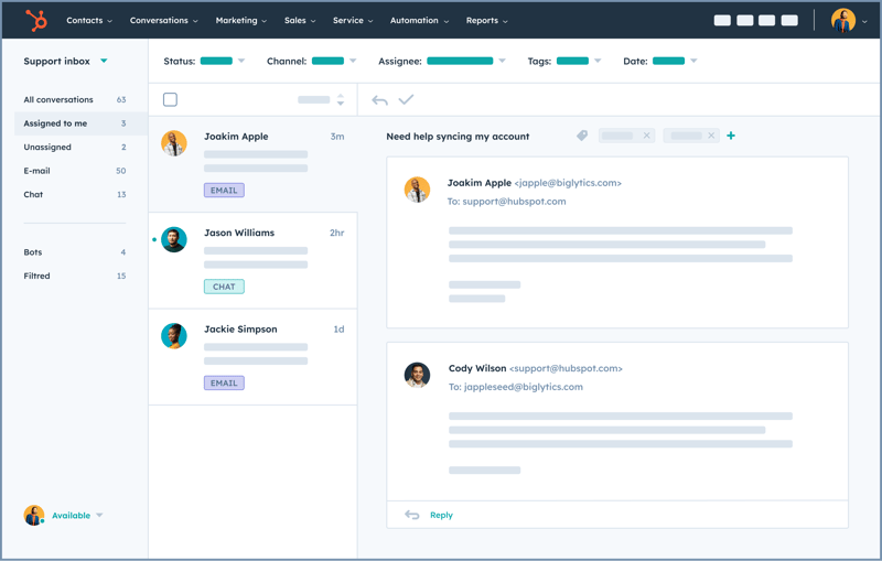 ServiceHub_Shared-inbox