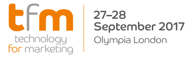 The logo for Technology for Marketing 2017.